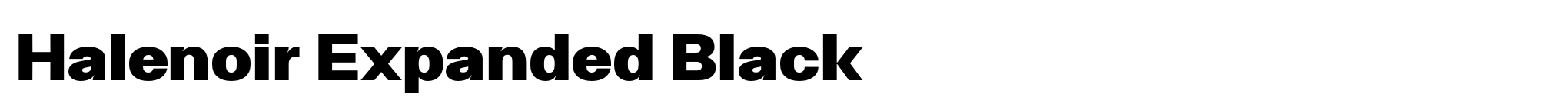 Halenoir Expanded Black image